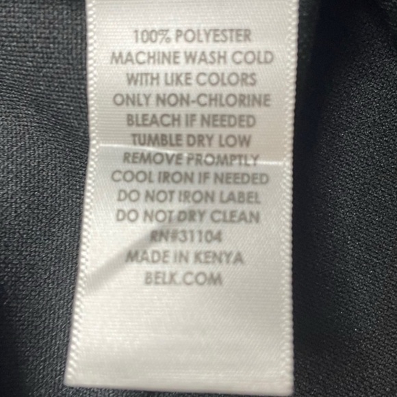 Kim Rogers Black and purple athletic pants size 3X - Picture 8 of 8